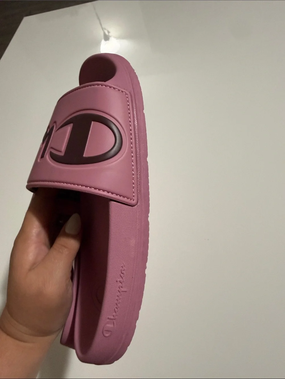 Champion women Pink Slide Sandals Sz 8